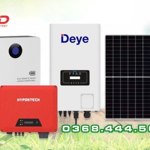 Lắp Đặt Điện Năng Lượng Mặt Trời 20Kwh Có Lưu Trữ